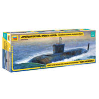 ZVEZDA 1/350 NUCLEAR SUBMARINE "YURI DOLGORUKIJ" PLASTIC MODEL KIT